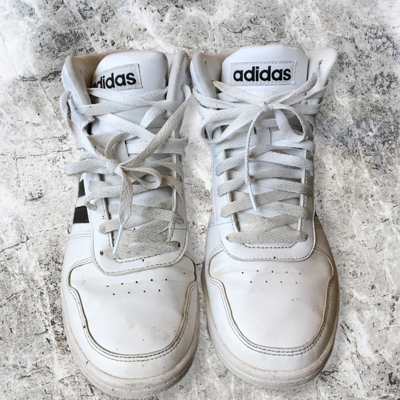 adidas Other - Men’s Adidas Hoops 2.0 Mid Top Sneaker